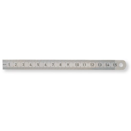 Réglet inox longueur 500 mm